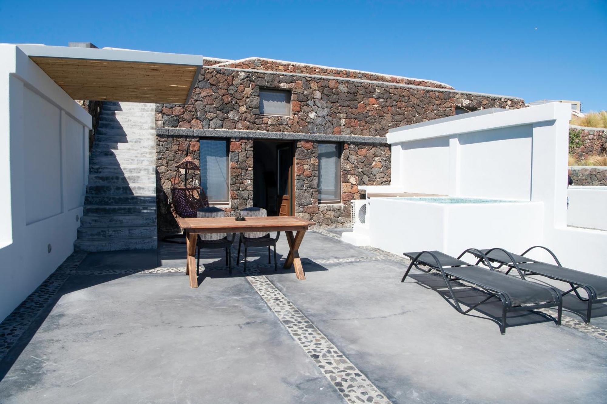 Luxe Efis Home Sea View 4 Villas & 4 Prive Jacuzzi Imerovigli  Exterior photo