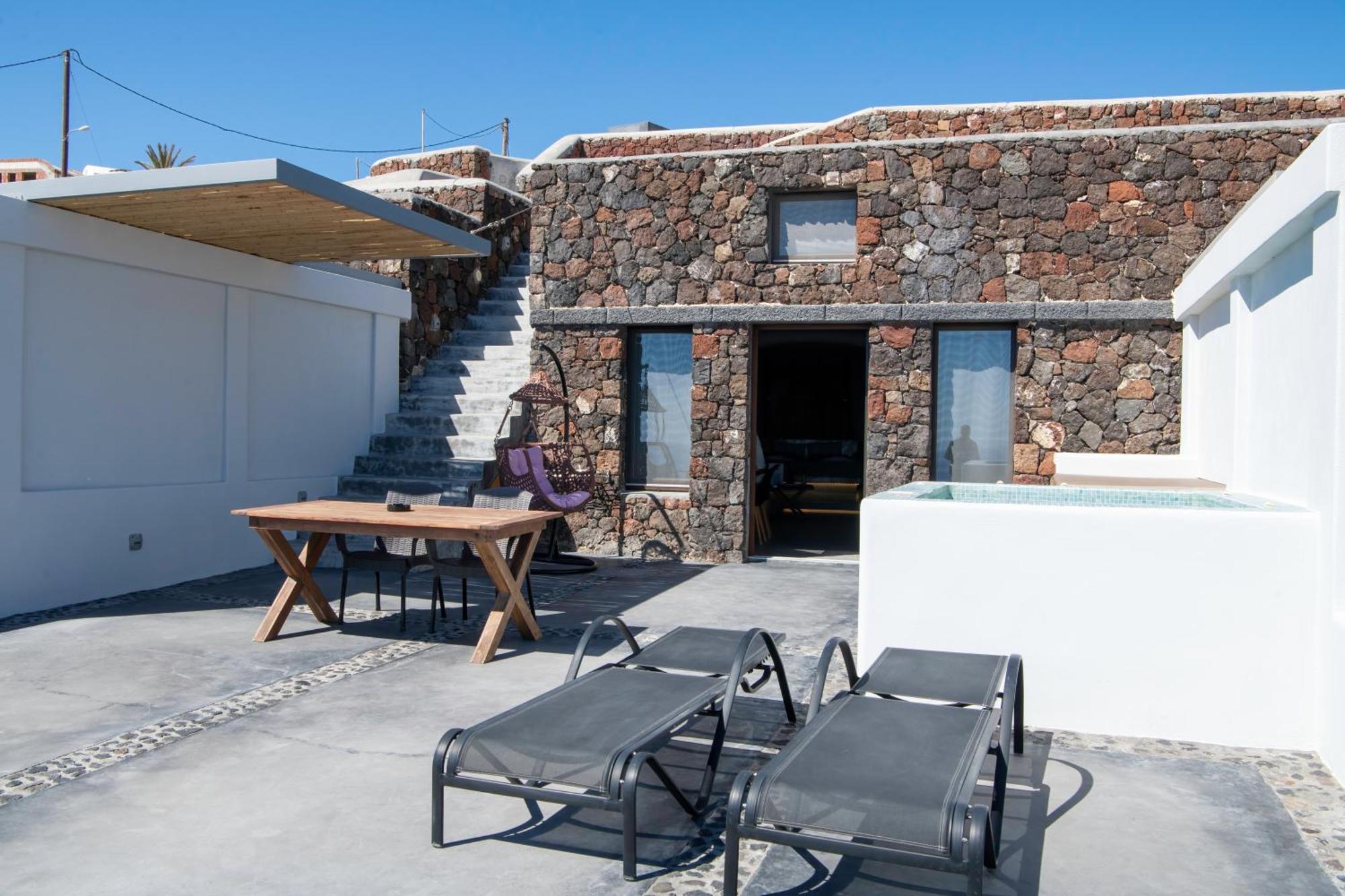 Luxe Efis Home Sea View 4 Villas & 4 Prive Jacuzzi Imerovigli  Exterior photo